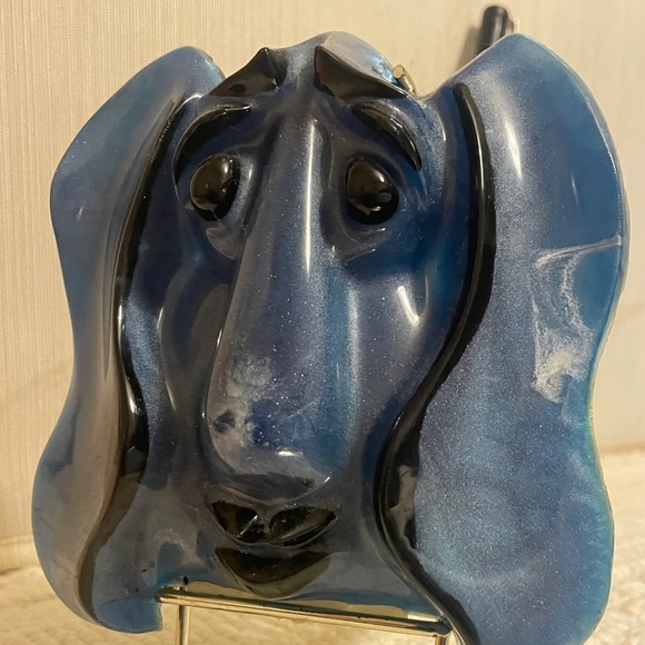Basset Hound Resin Mail Sorter *vintage* - Picture 6 of 7